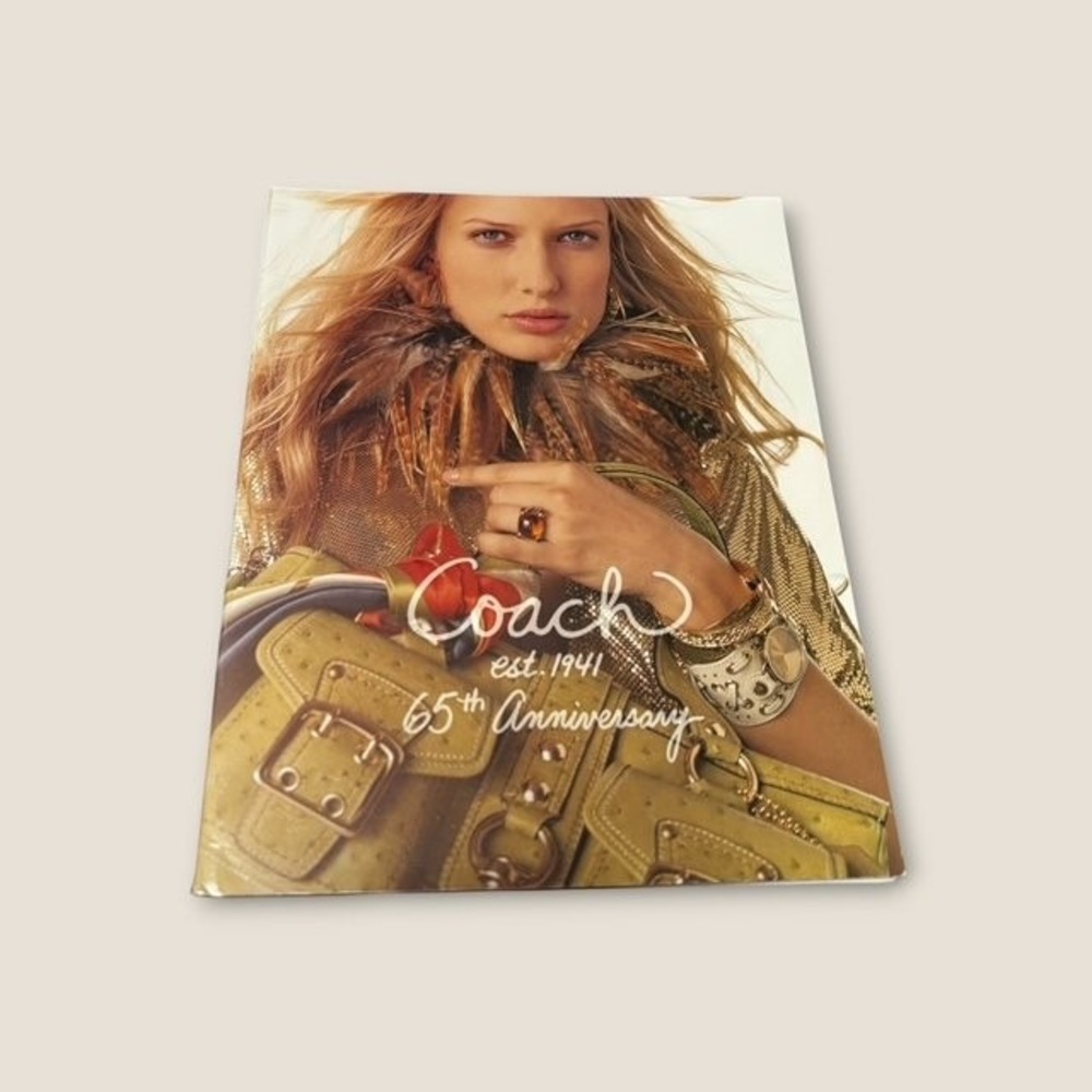 Coach 65th Anniversary Catalog 2006 Fashion Handbags Collectible BB28